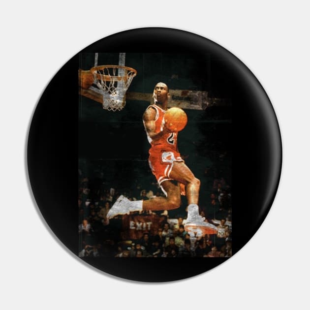 Michael Jordan Iconic Pin by Risky Mulyo