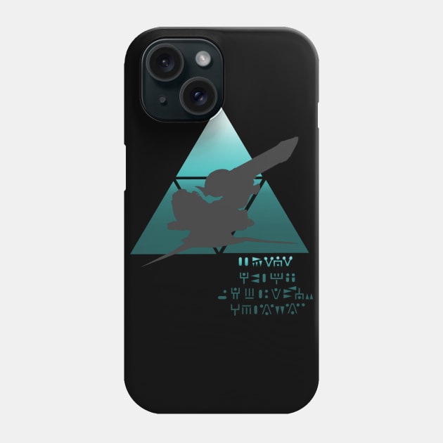 Space Jockey Engineer Prometheus grey Phone Case by udezigns