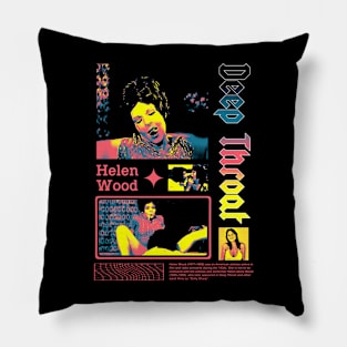 Vintage StreetWear Deep Throat 1972 GSGM Pillow