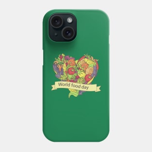 World Food Day Vegetables Fruit Phone Case