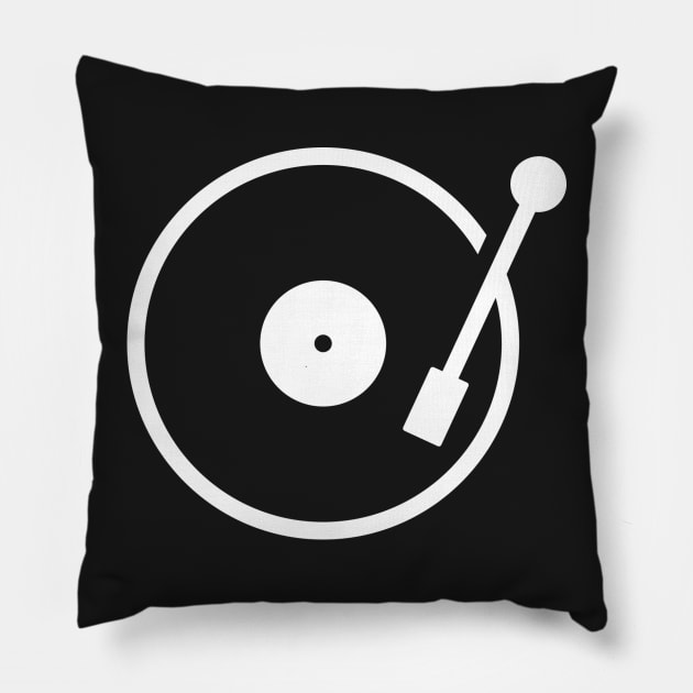 Iconographic Phonograph Pillow by MonkeyColada