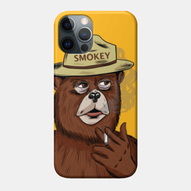 Smokey the Bear Smokey The Bear Phone Case TeePublic