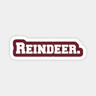 Reindeer. Magnet