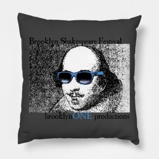 Willy Shakes Brooklyn Pillow