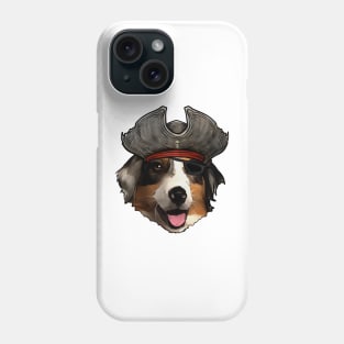 Australian Shepherd Pirate Phone Case