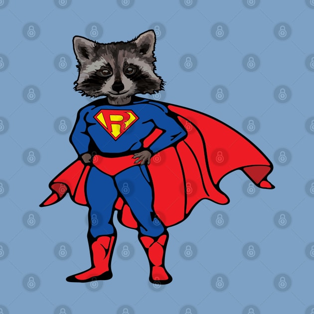 Super Raccoon by sketchpets