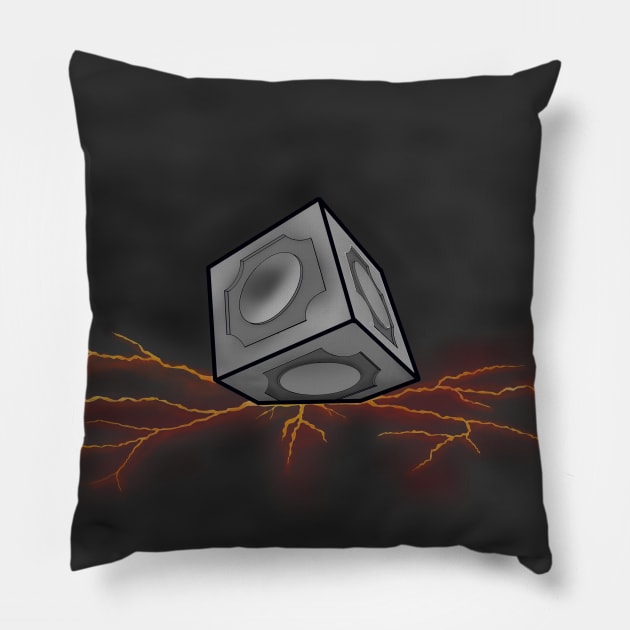 Mysterious cube Pillow by Johka