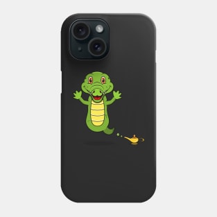 Cute Crocodile Ghost and Flying Phone Case