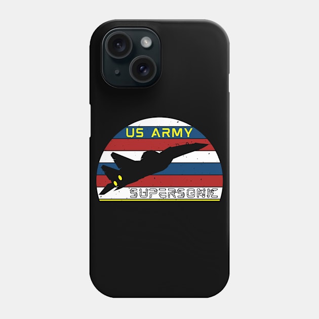 Military's Fastest Jet Fighters Aircrafts Supersonic Birthday Gift Phone Case by GBDesigner