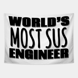 World's Most Sus Engineer Tapestry