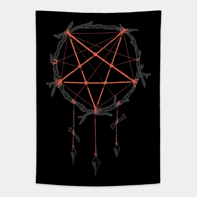 Nightmare Catcher Tapestry by BlackGoatVisions