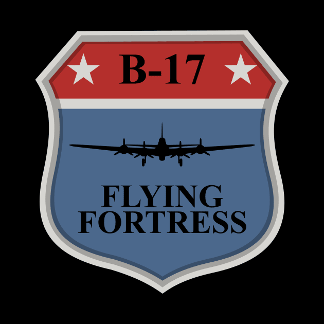 B-17 Flying Fortress Patch by Tailgunnerstudios