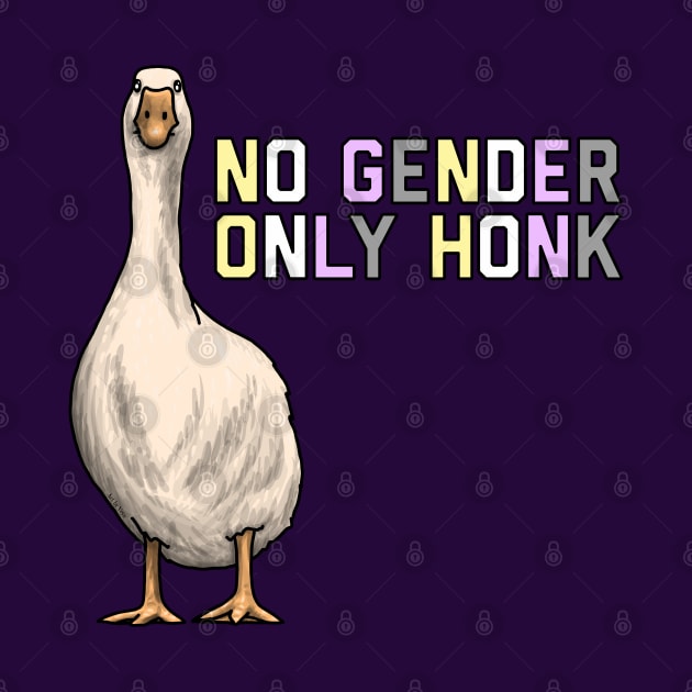 No Gender Only Honk by Art by Veya