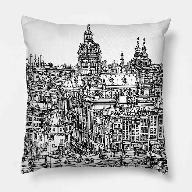 Amsterdam Pillow by valery in the gallery