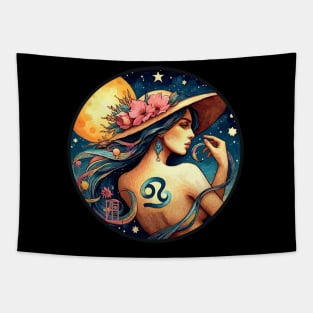 ZODIAC Cancer - Astrological CANCER - CANCER - ZODIAC sign - Van Gogh style - 17 Tapestry