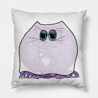 Boo-Boo Ghost Kitty Pillow