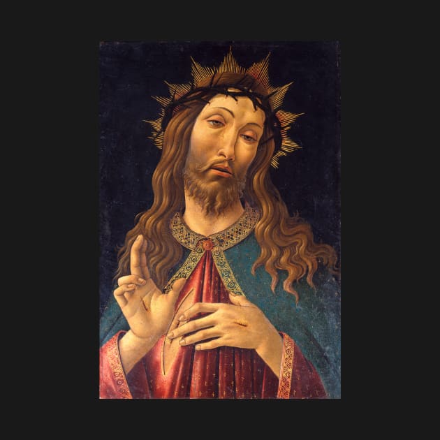 Christ Crowned with Thorns by Sandro Botticelli by MasterpieceCafe