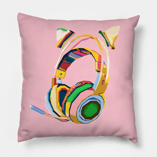 Gaming Apparel 2 Pillow by Shuriken