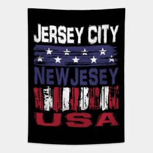 Jersey City New Jersey USA T-Shirt Tapestry