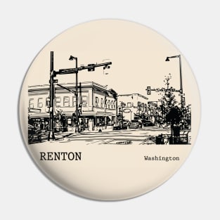 Renton Washington Pin
