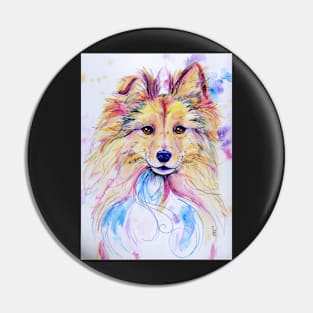 Rough Collie Pin