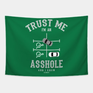 Trust me Im an Asshole Tapestry