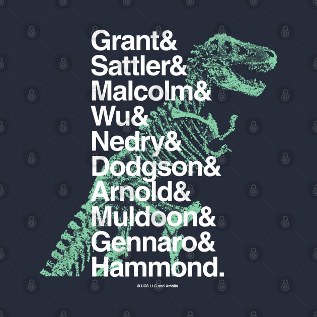 Jurassic Park Character Names by avperth