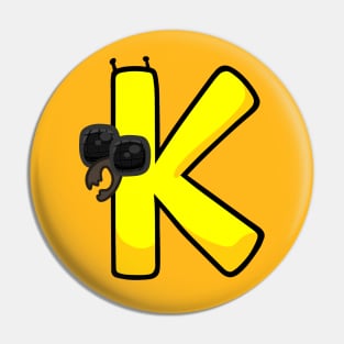 K | Alphabet Lore Pin