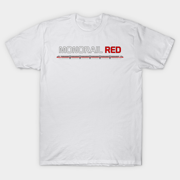 Discover Monorail Red - Monorail - T-Shirt