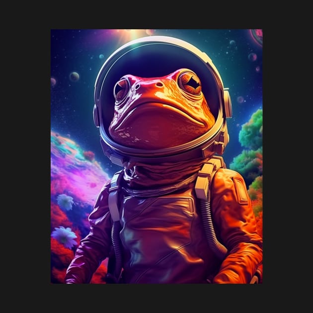 Astronaut Cottagecore frog Aesthetic by Spit in my face PODCAST