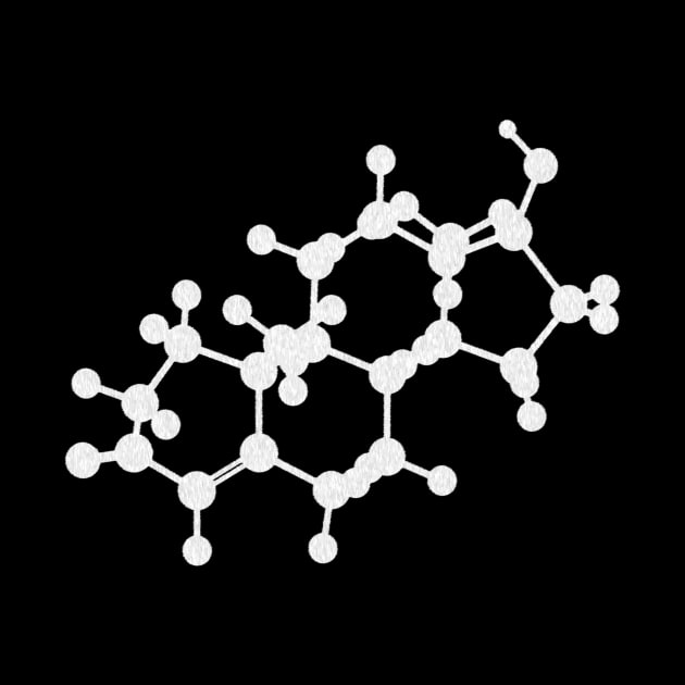 Testosterone Molecule by ChemECool