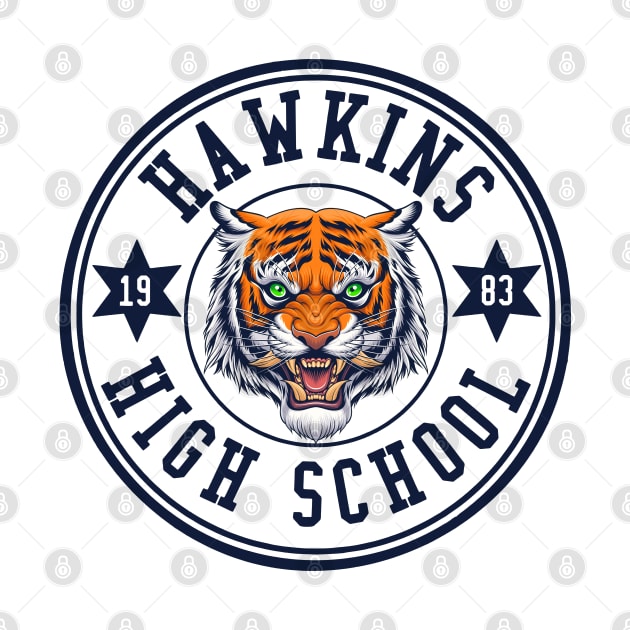 Hawkins Tigers 1983 by Creativity Explode