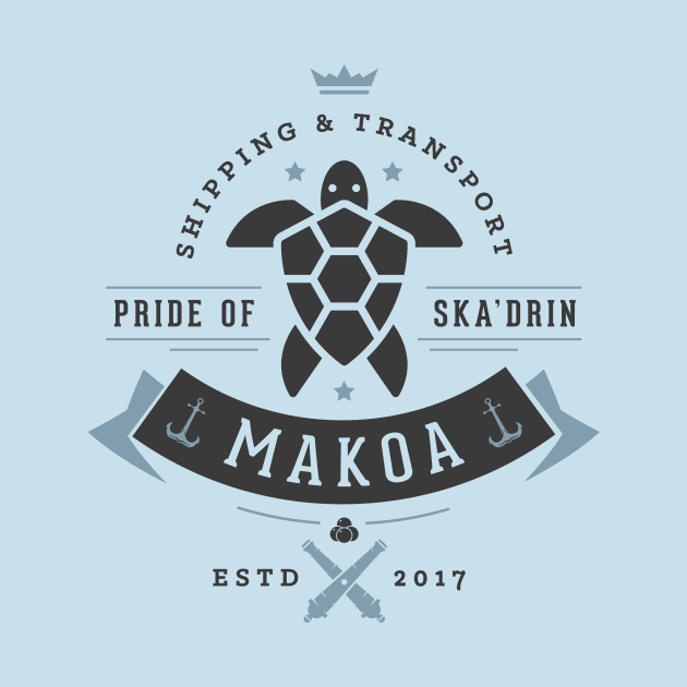 Makoa (dark) Paladins Champion Logo by dcmjs