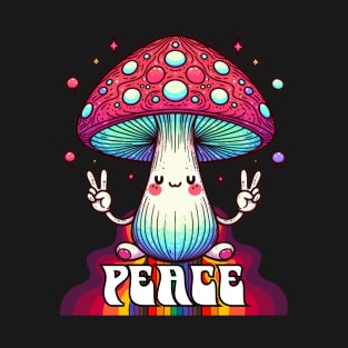 Mushroom Design T-Shirt