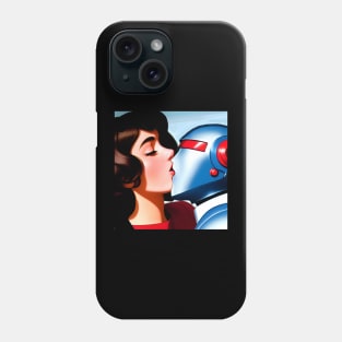 robot love Phone Case