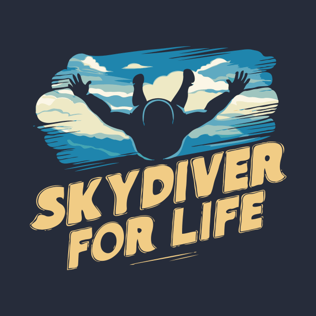 Skydiver for life. Skydiving by Chrislkf