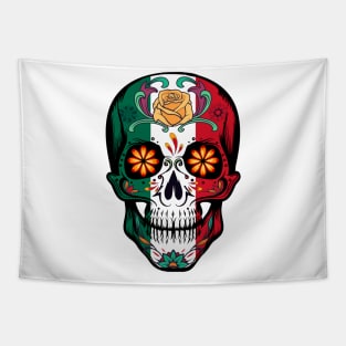 Mexican Sugar Skull Tapestry