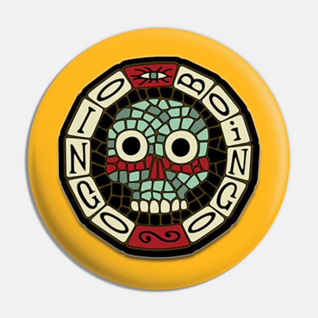 Oingo Boingo Logo Pin by Missgrace