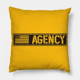 Agency patch v.2 Pillow