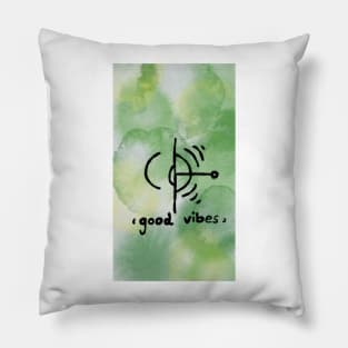 Good Vibes Symbol Pillow