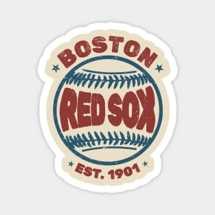 boston red sox - retro Magnet