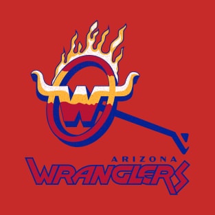 Short-lived Arizona Wranglers USFL 1983-85 T-Shirt