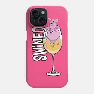 SWINEO in a Glass Phone Case