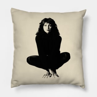 Kate Bush Aesthetic 80's Vintage Pillow