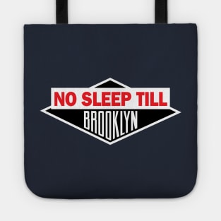 Navy No Sleep Till Brooklyn Tote