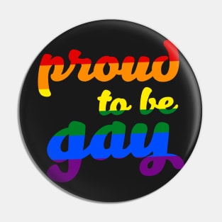 Proud to be gay, Gay Christian, LGBT Pin