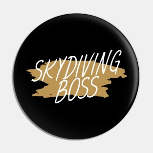 Skydiving boss Pin