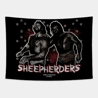 Fantastics vs Sheepherders Tapestry