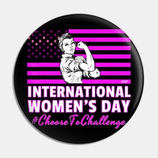 International Womens Day Pin