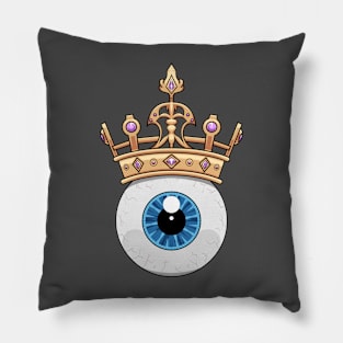 Eyes With Crown Pillow